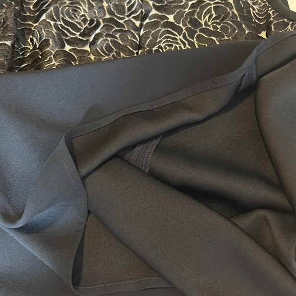 A.L.C Varney Dress Black and Navy Floral Bodice size 6 - Picture 14 of 14